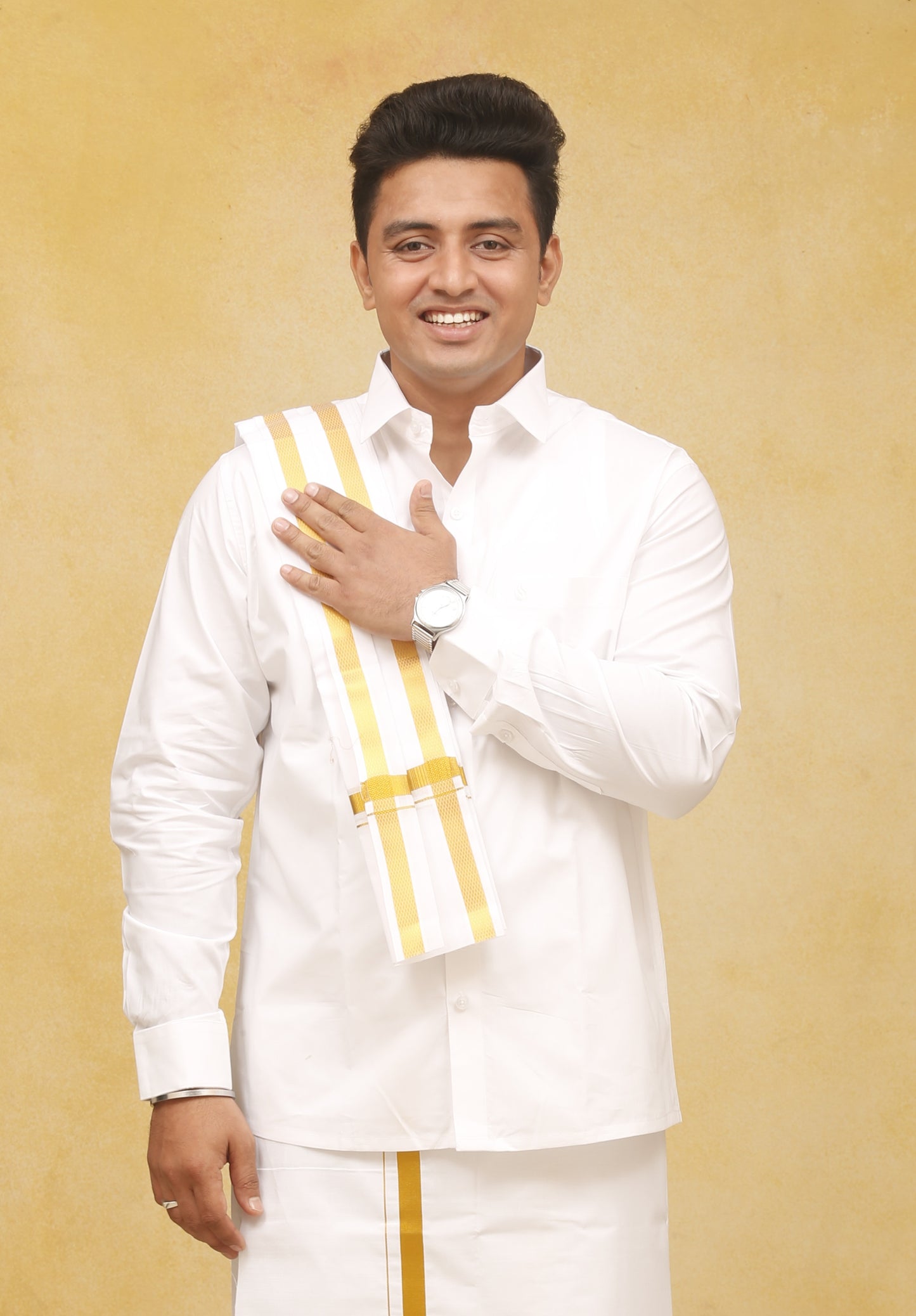 Kalyaan White Wedding Set - Combo Box