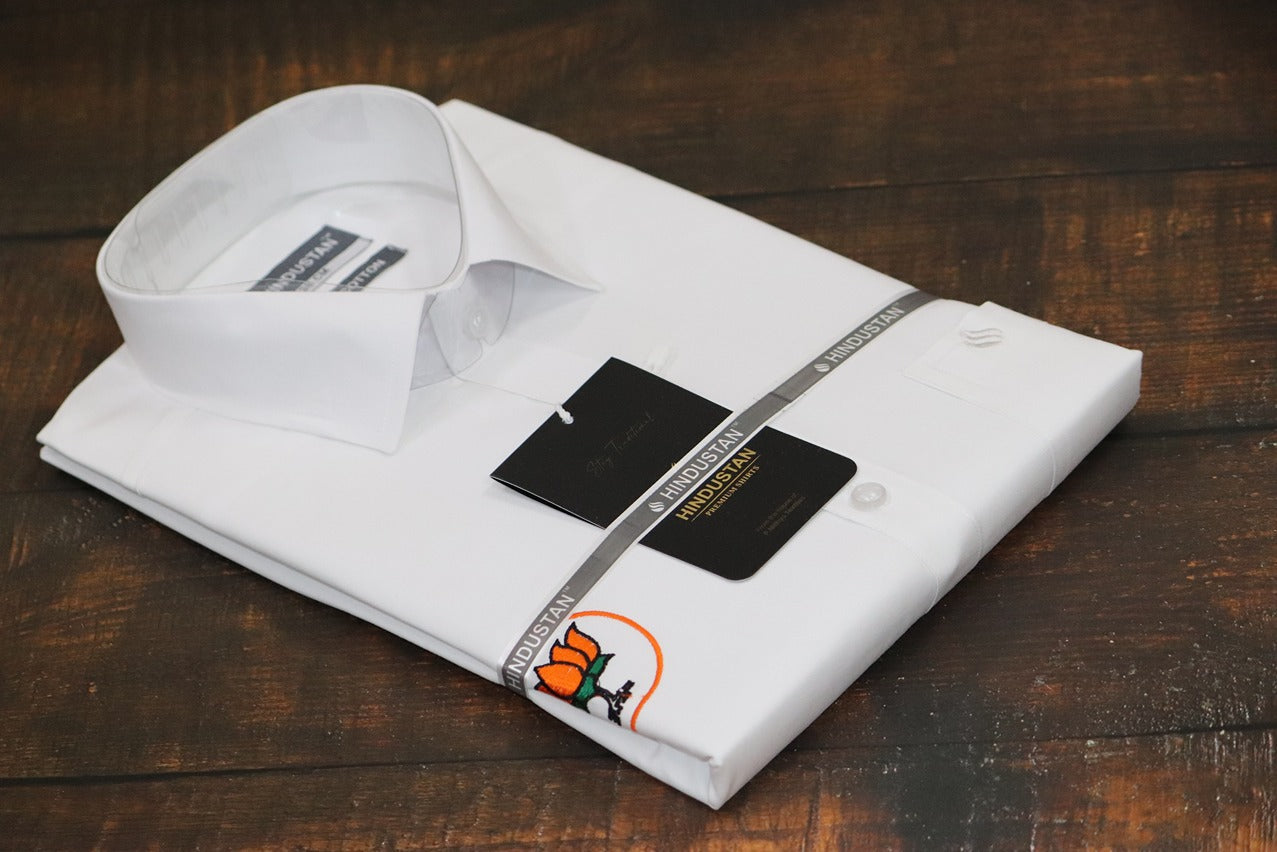 BJP Logo Shirt + Dhoti Combo Set