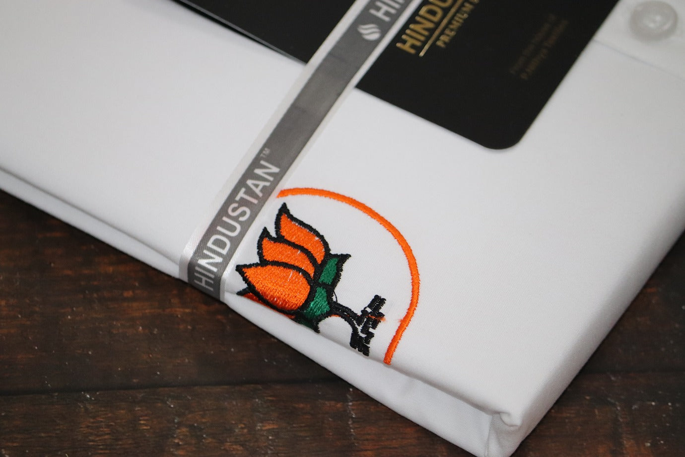 BJP Logo Shirt + Dhoti Combo Set