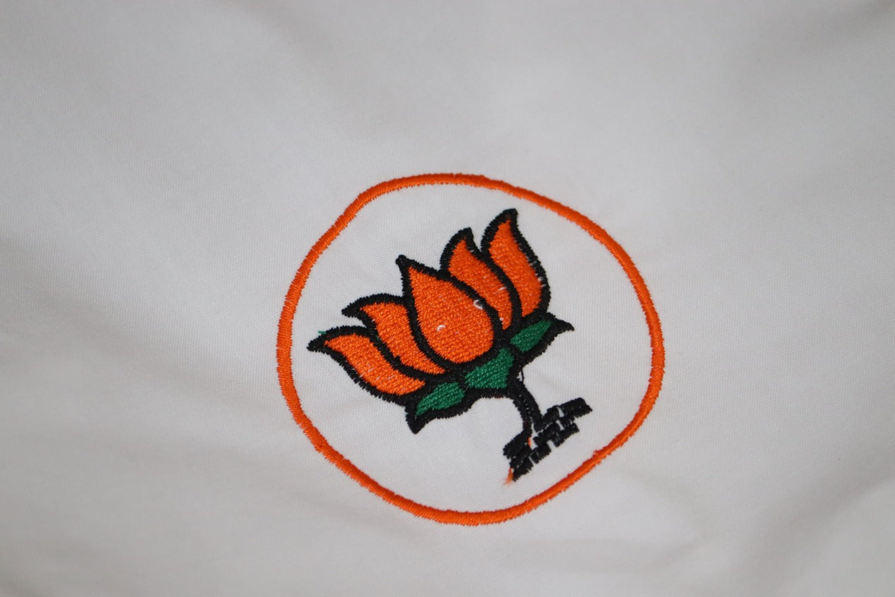 BJP Logo Shirt + Dhoti Combo Set