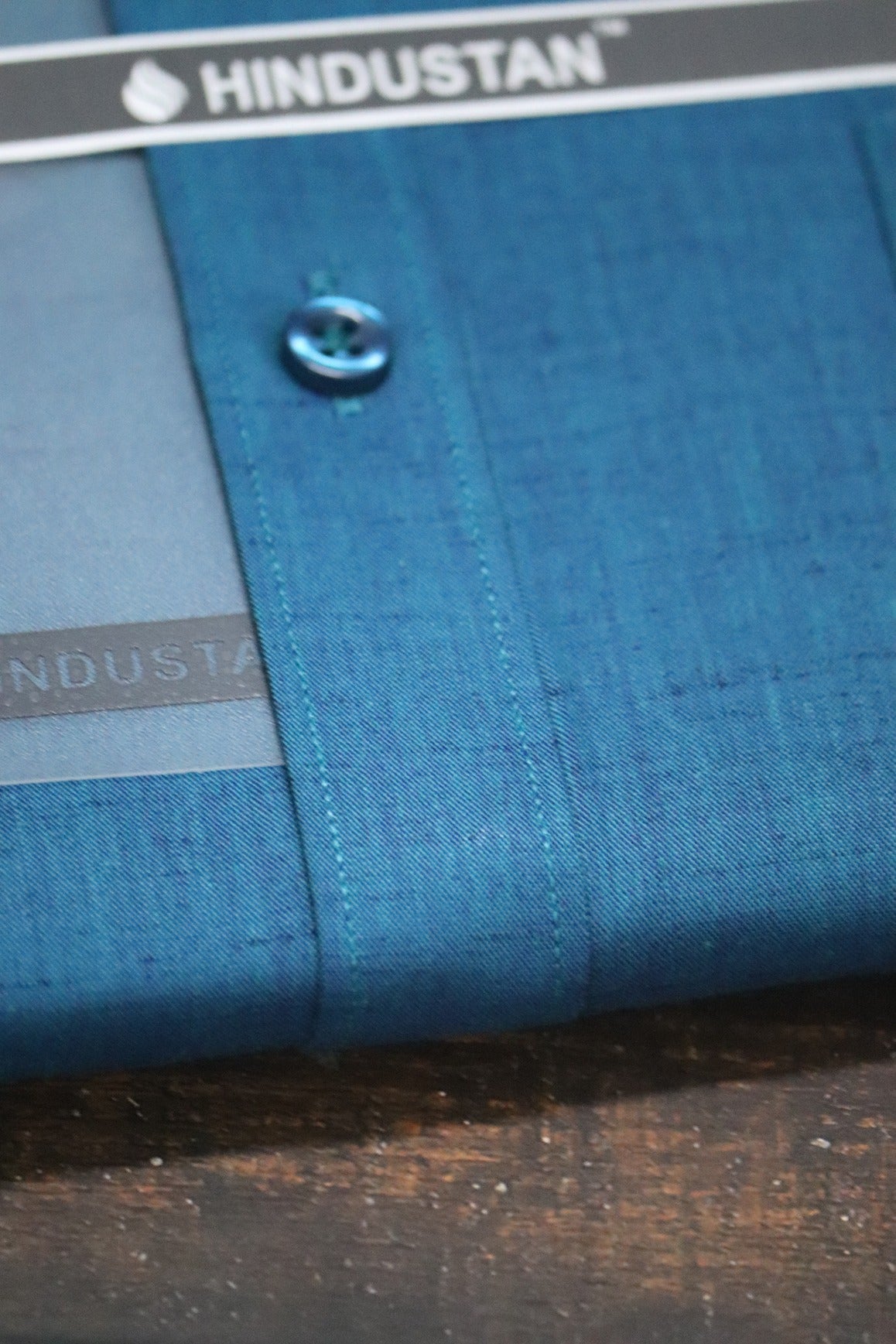 Matching Shirt & Dhoti Combo Set ( PEACOCK BLUE - C4)