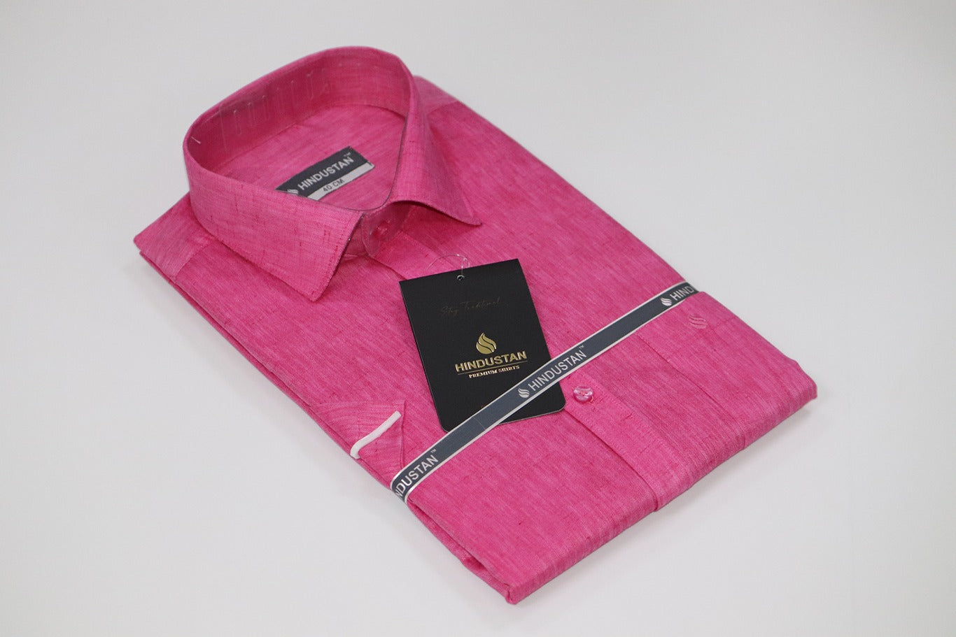 Matching Shirt & Dhoti Combo Set (Rosewood Pink - S2)