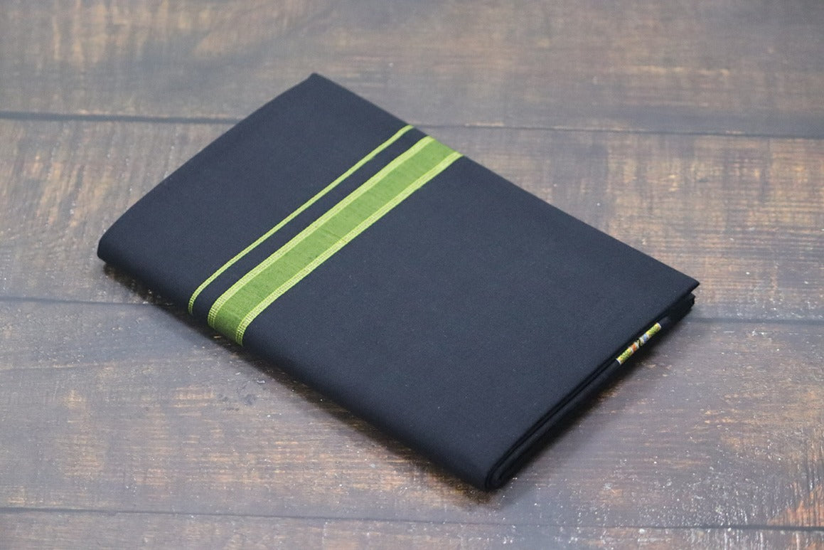 Pet Design Black Dhoti - 2mtr