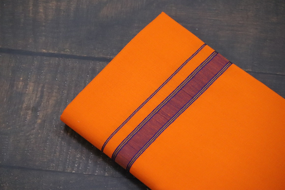 Pet Design Orange Dhoti - 2mtr