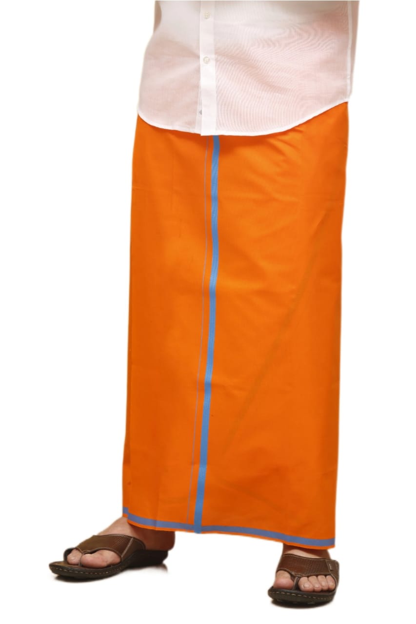 GURU BB (Orange) Dhoti - 2mtr