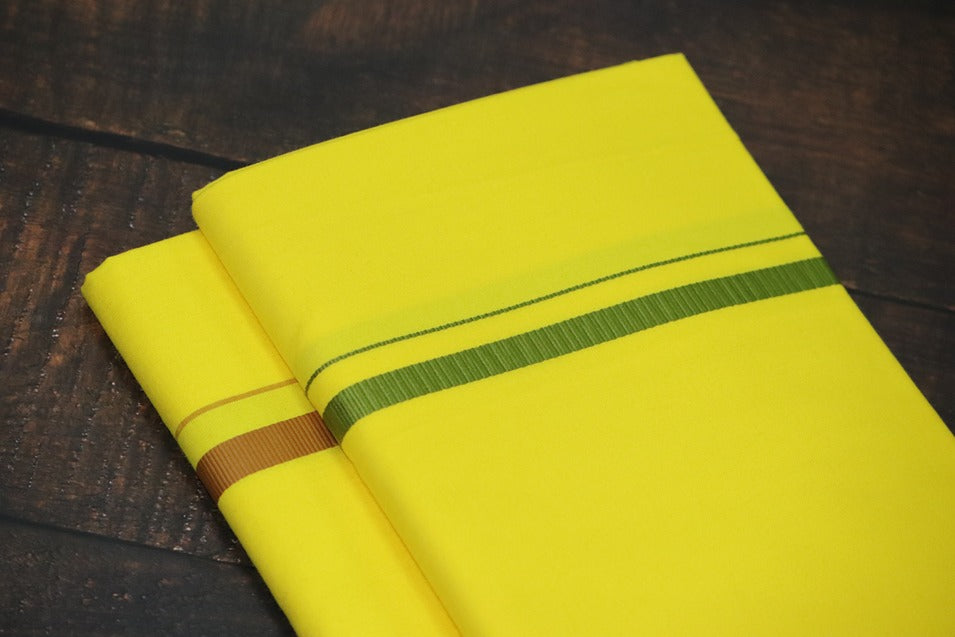 GURU BB(L.YELLOW) Dhoti - 2mtr
