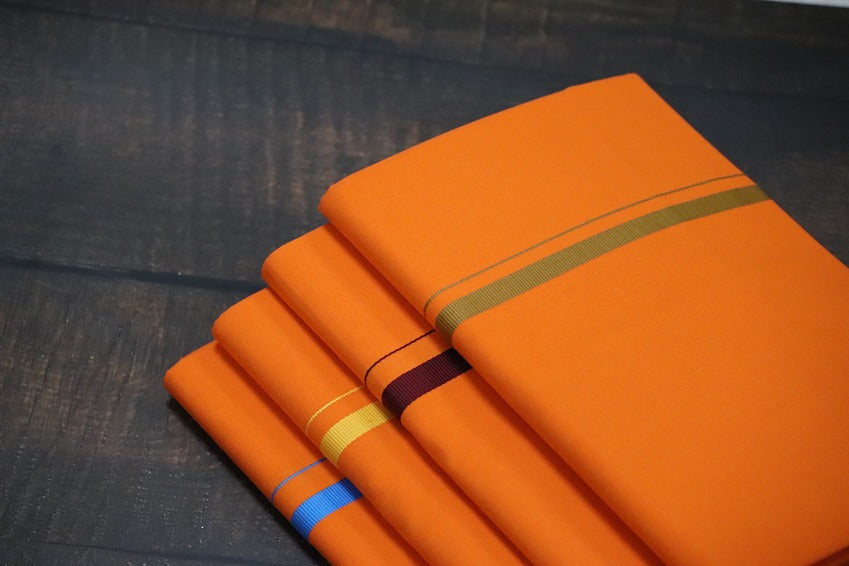 GURU BB (Orange) Dhoti - 2mtr