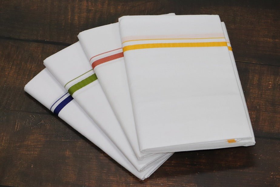 Deluxe BB Dhoti (4 Dhoti Combo) - 2mtr