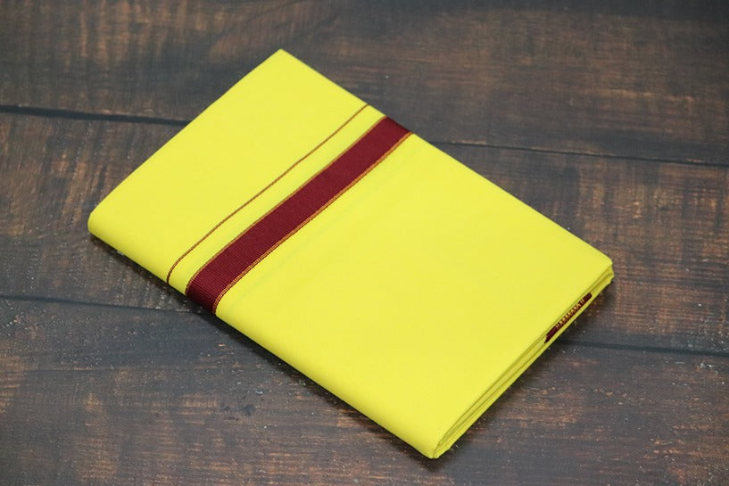 Thalapathy L.Yellow Dhoti - 2mtr