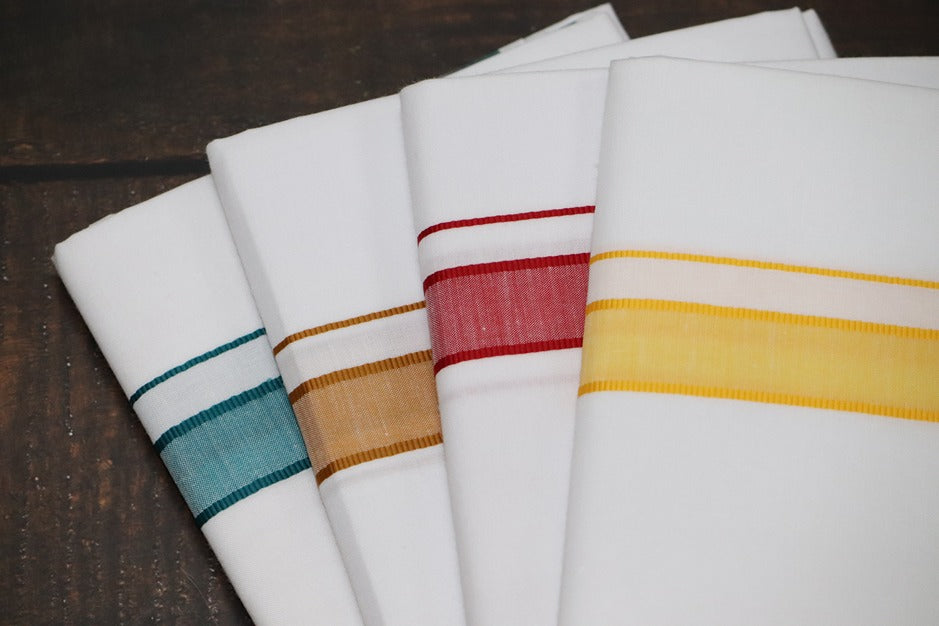 Deluxe Fancy Dhoti (4 Dhoti Combo) - 2mtr