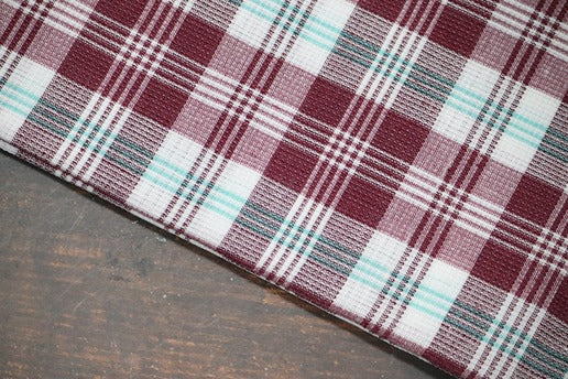 Deluxe Matty Check Towel - 5 Piece Combo(Size 27x54)