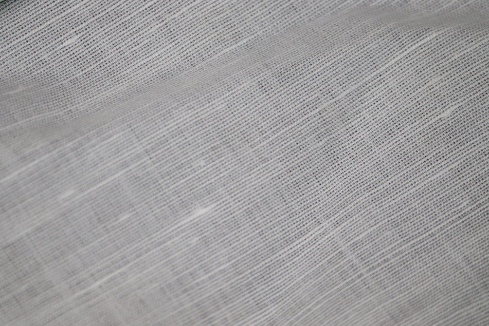 Special White Linen Cotton Fabric - 1.60mtr