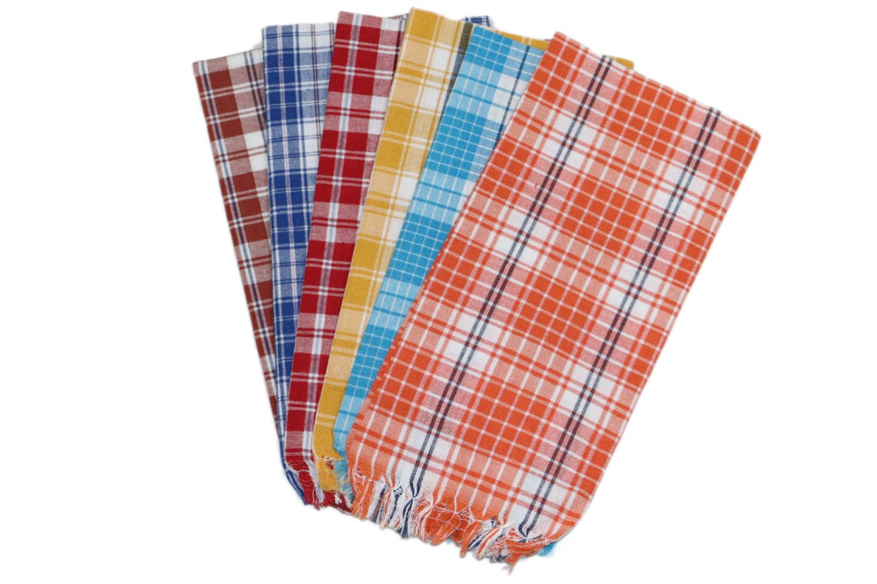 Deluxe Matty Check Towel - 5 Piece Combo(Size 27x54)