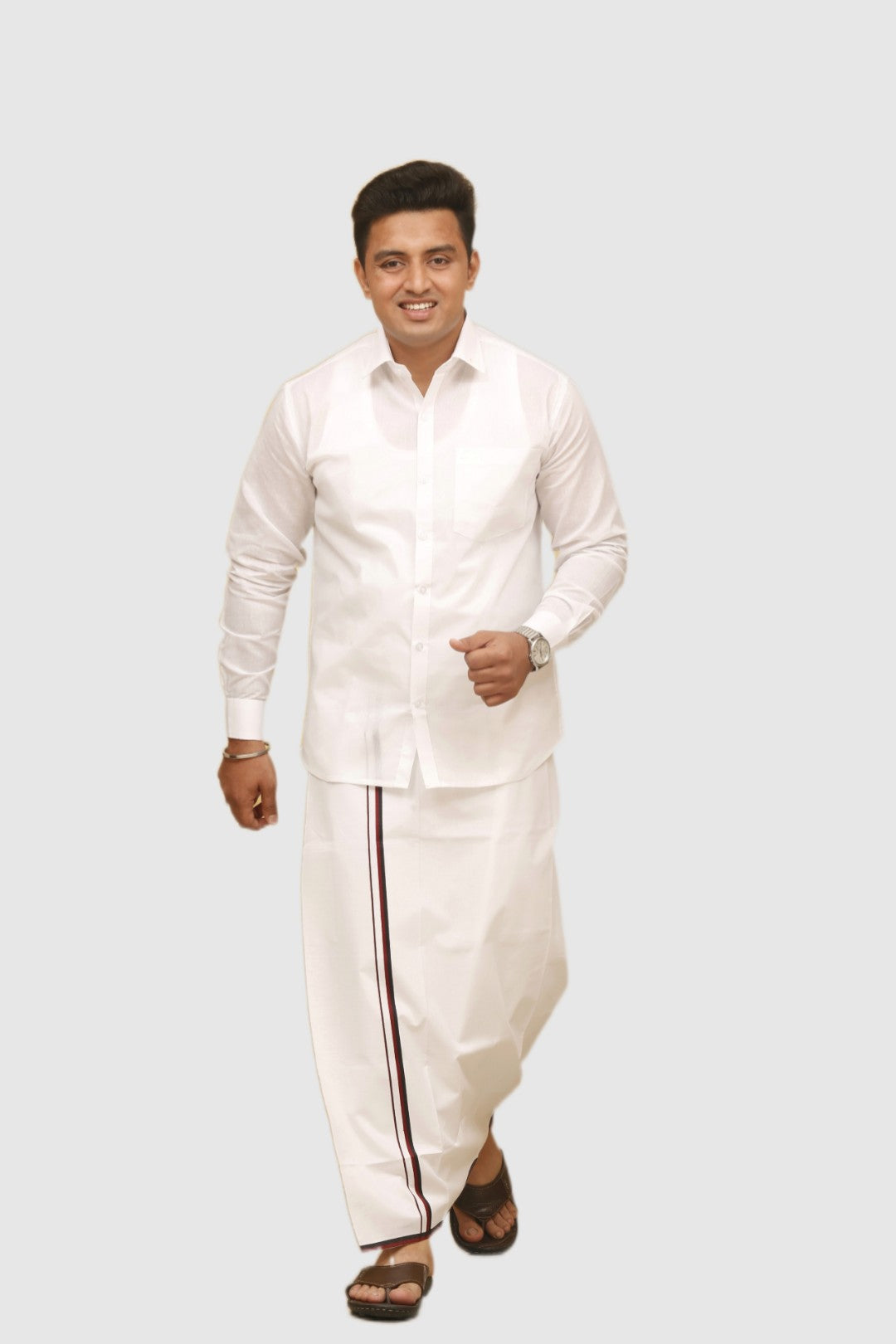 Soft Mono Cotton Shirt - Full