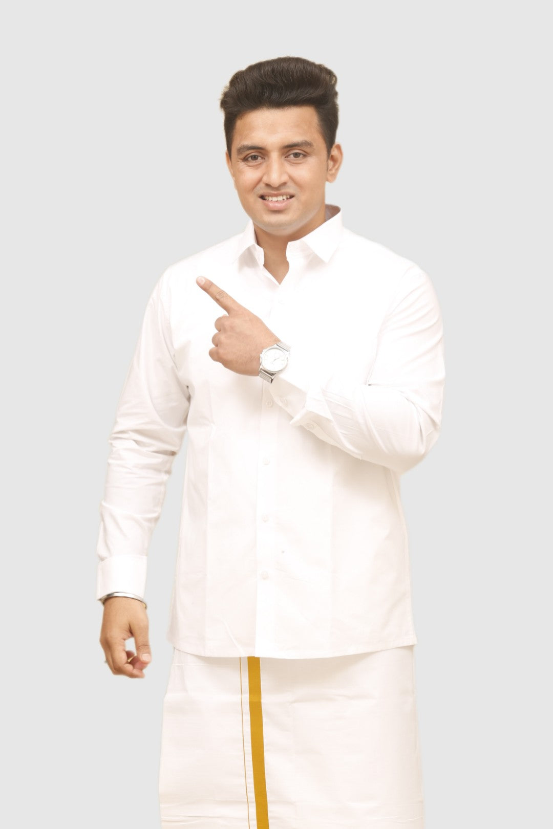 Kalyaan White Wedding Set - Combo Box