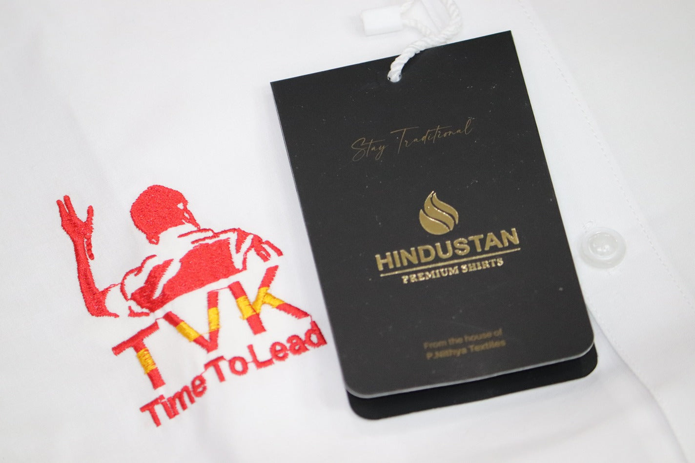 TVK Time to Lead Logo Shirt