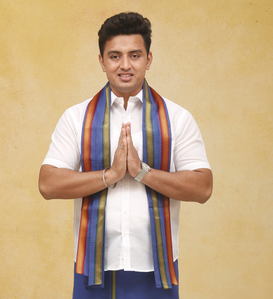 Thalapathy (Blue) Angavashthiram/Towel