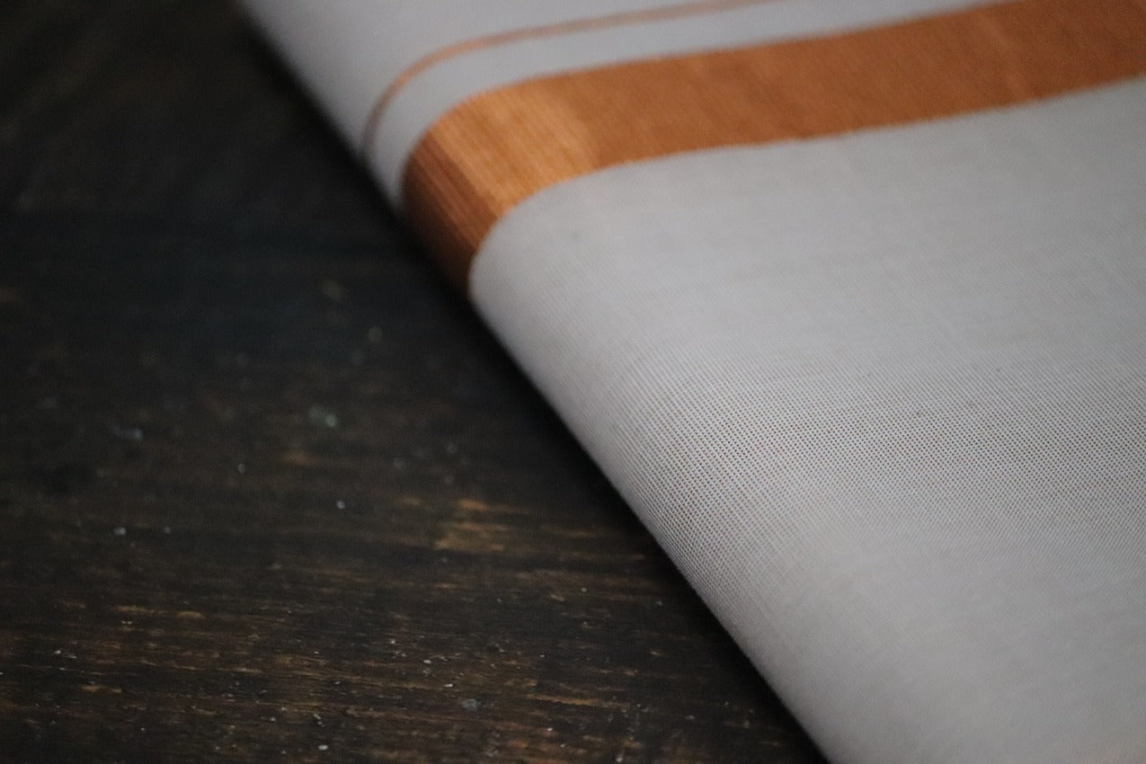 Anandham Tissue with Copper Border Dhoti - 2mtr
