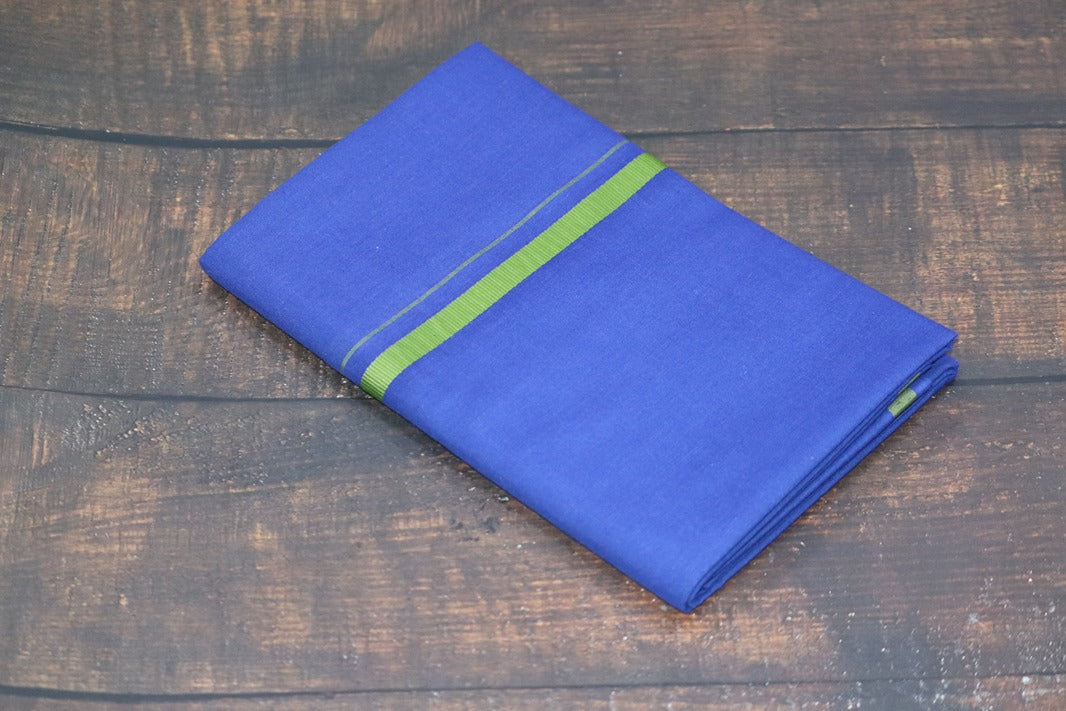 Supreme Blue Dhoti - 2mtr