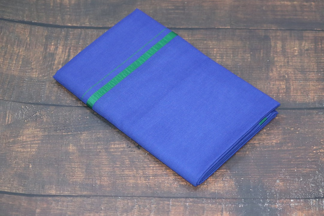 Supreme Blue Dhoti - 2mtr