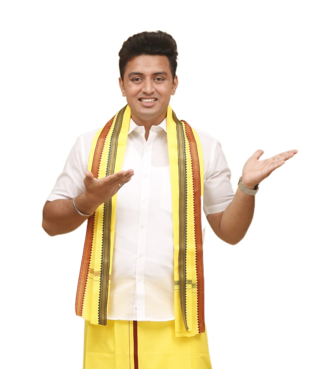 Thalapathy (L.yellow) Angavashthiram/Towel