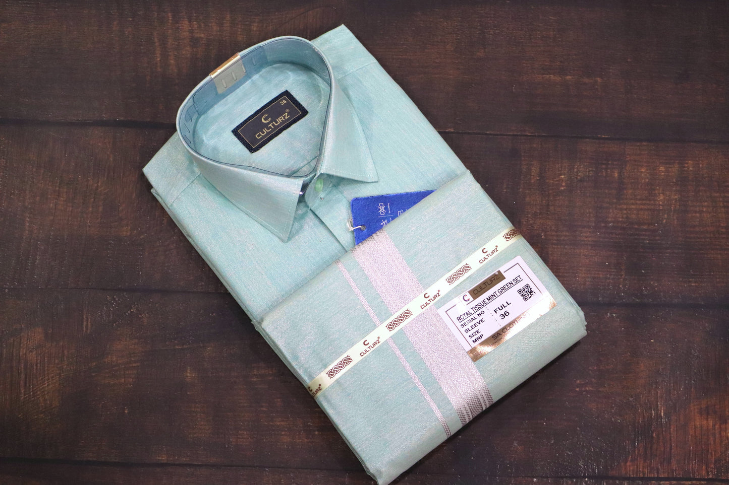 Royal Tissue Mint Green Set
