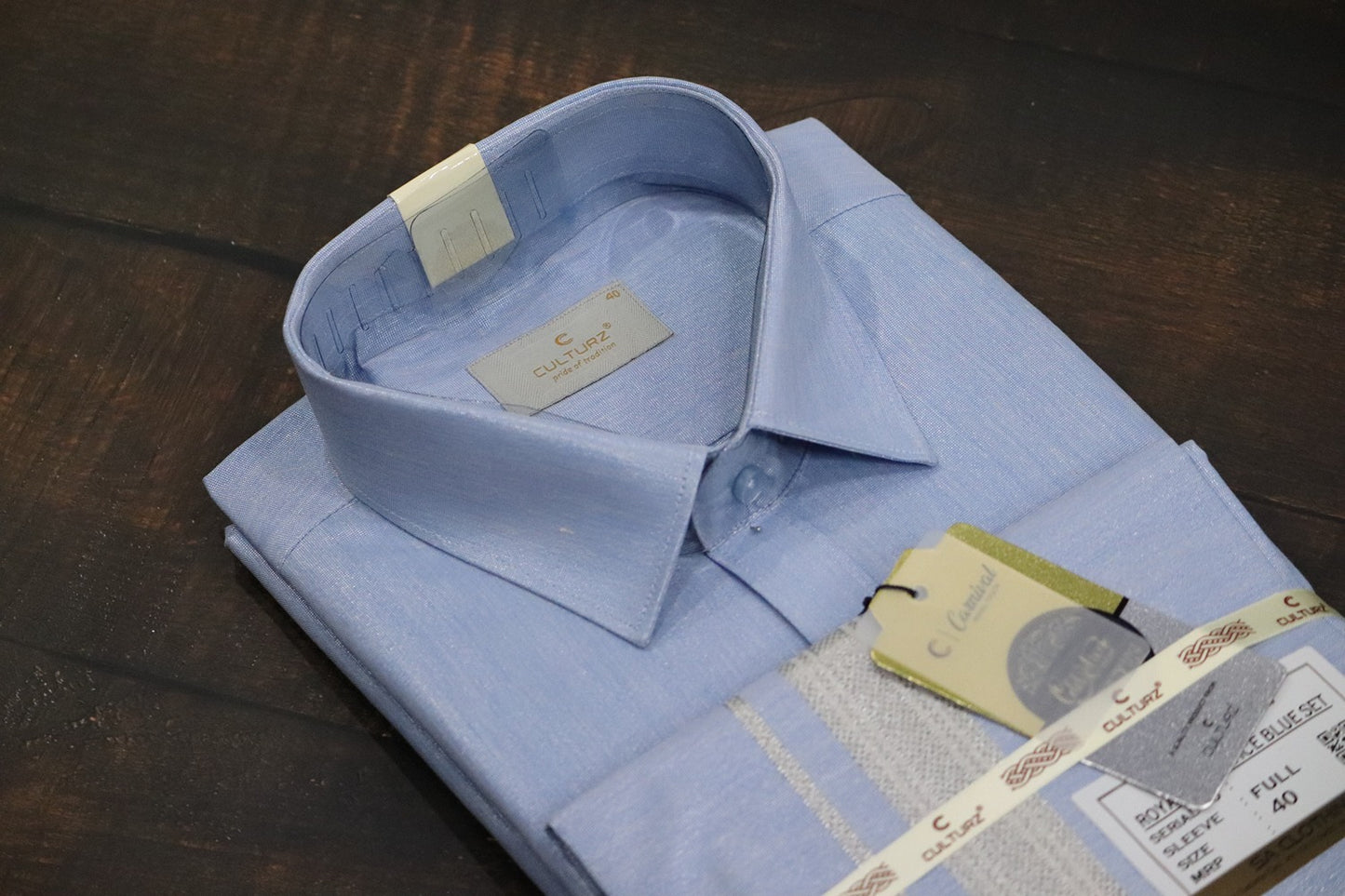 Royal Tissue Ice Blue Matching Set