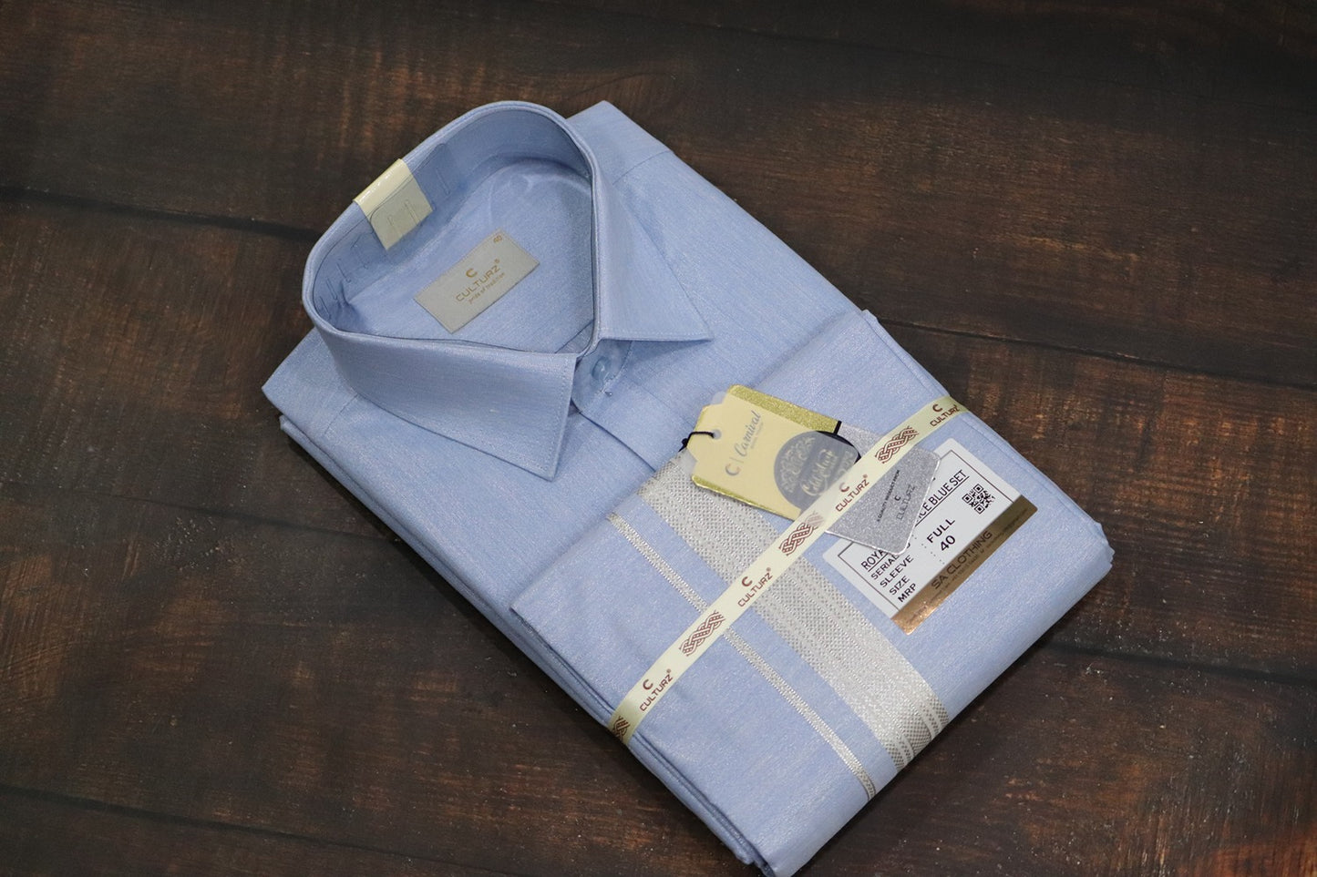 Royal Tissue Ice Blue Matching Set