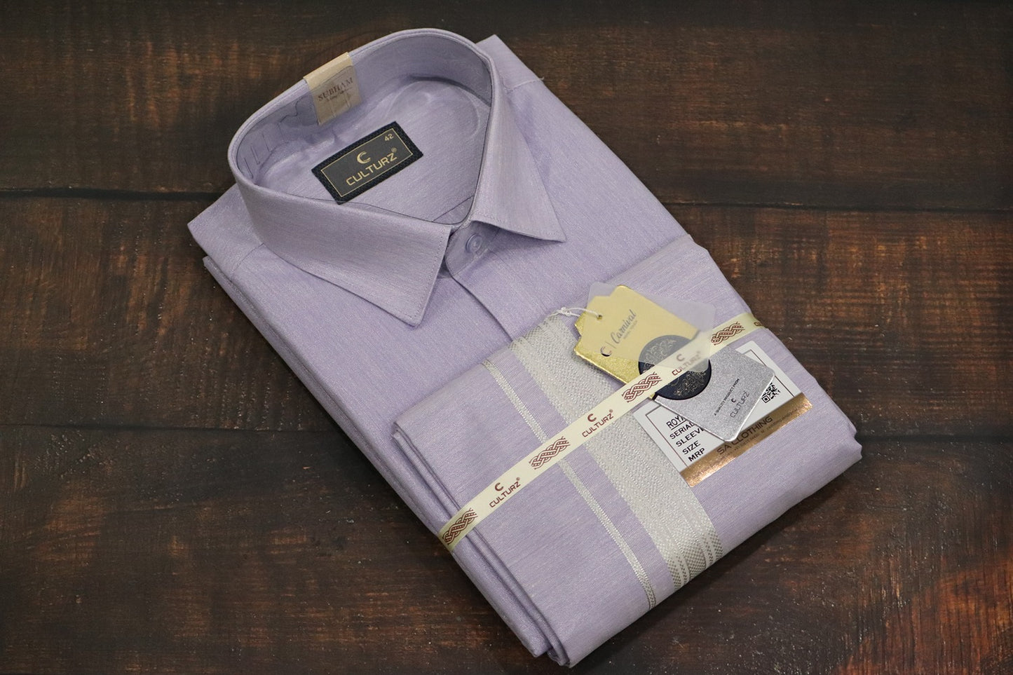 Royal Tissue Lavendar Matching Set