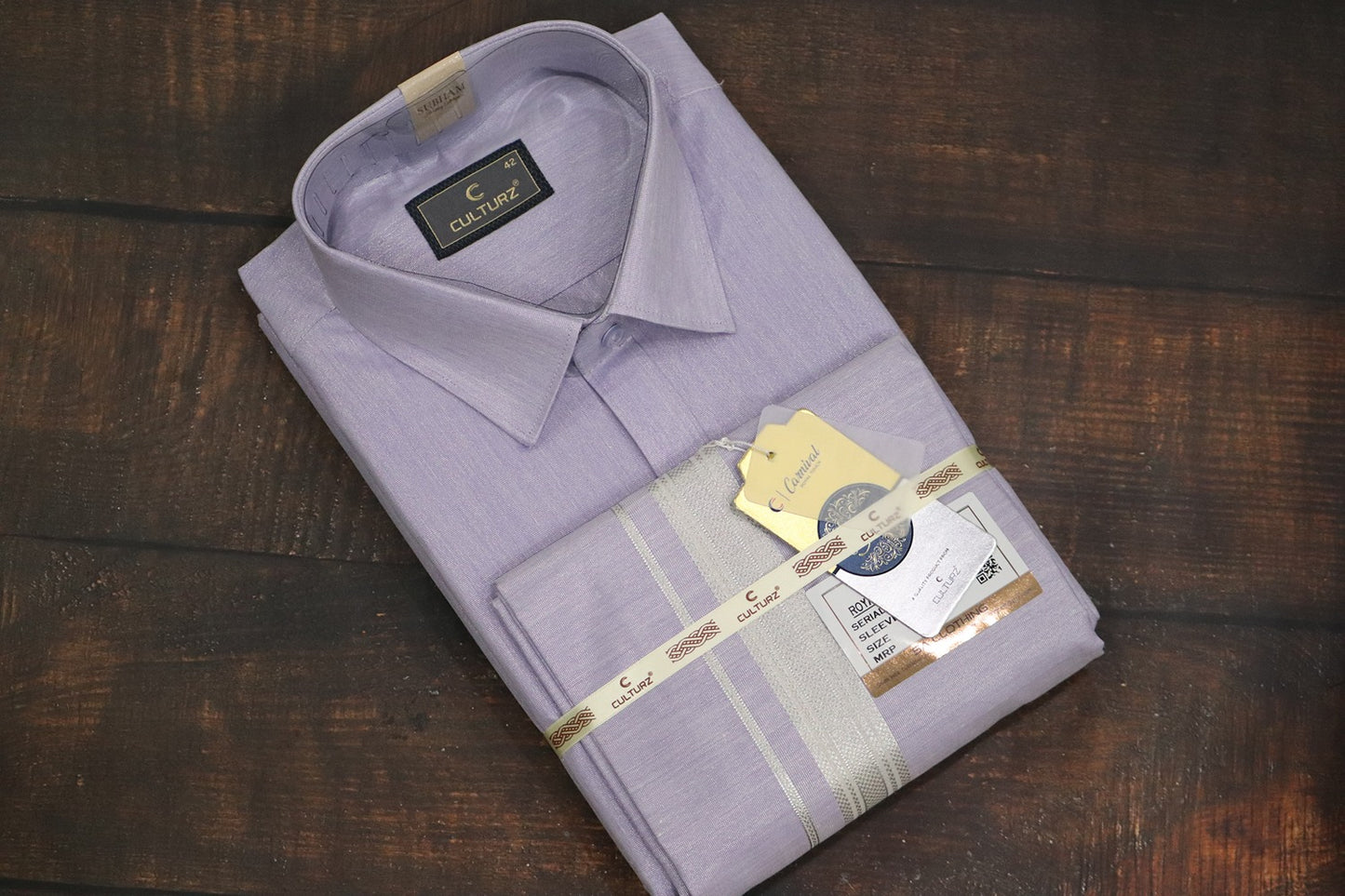 Royal Tissue Lavendar Matching Set
