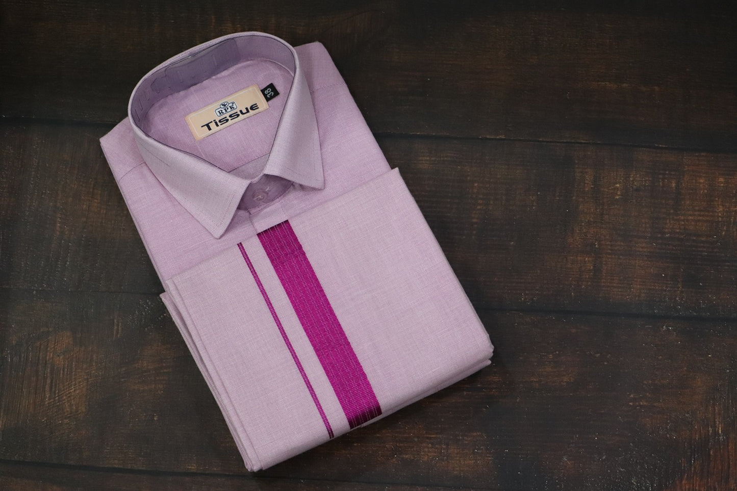 Tissue Deluxe Dark Pink Matching Set