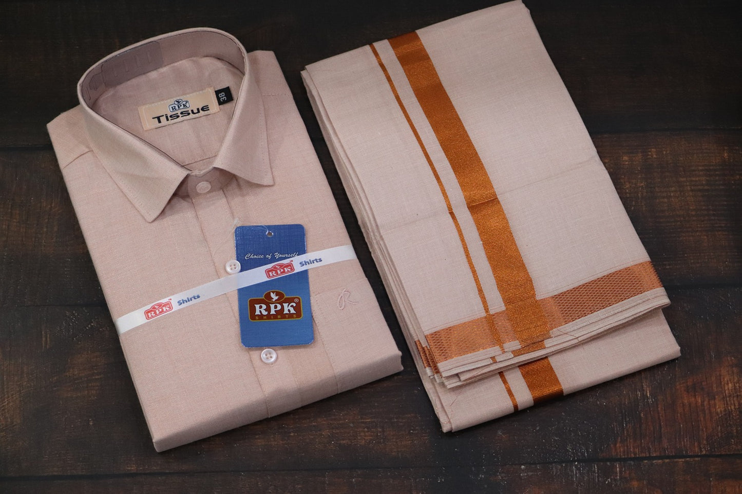 Tissue Deluxe Copper Matching Set
