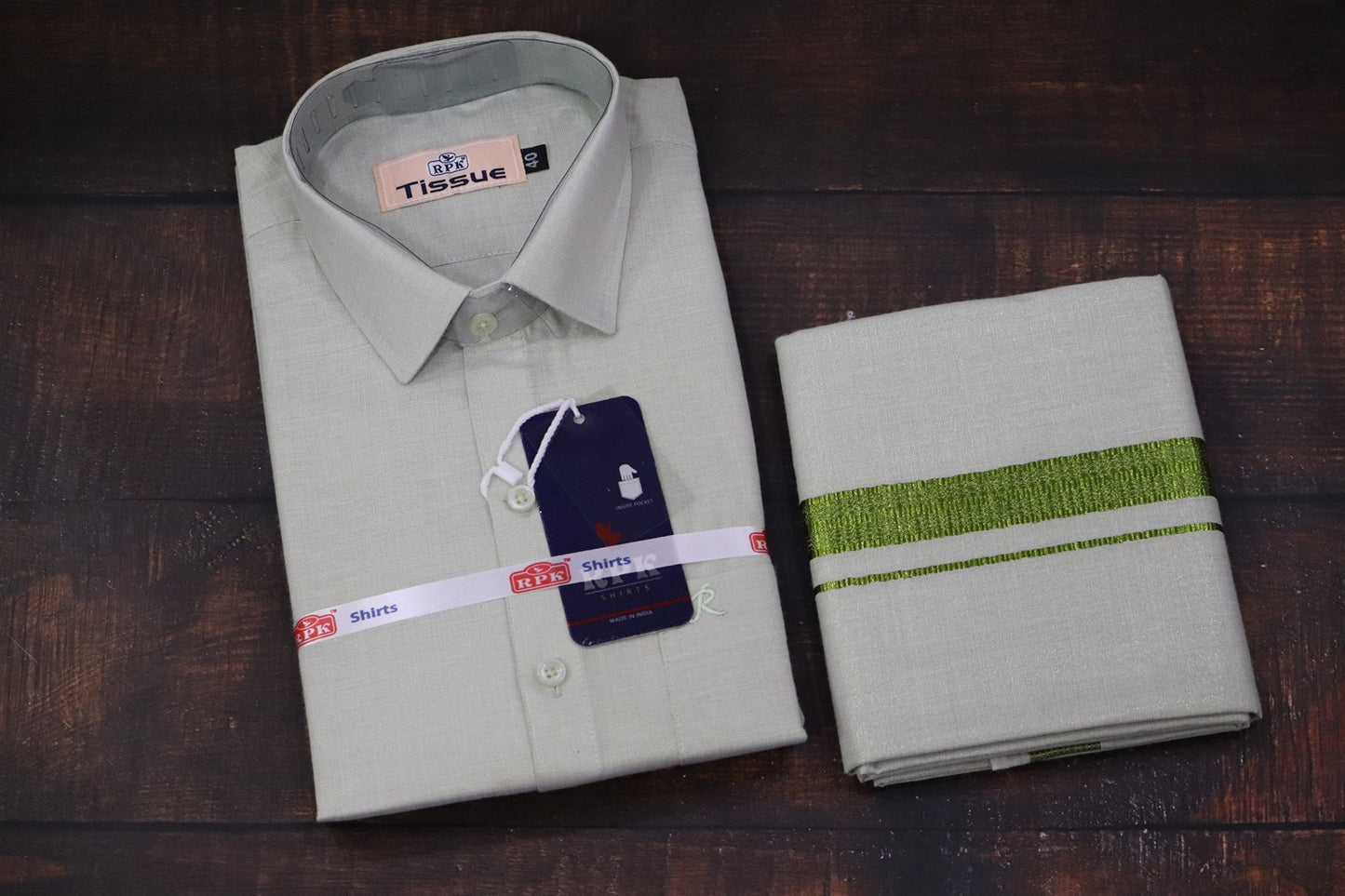 Tissue Deluxe Forest Green Matching Set
