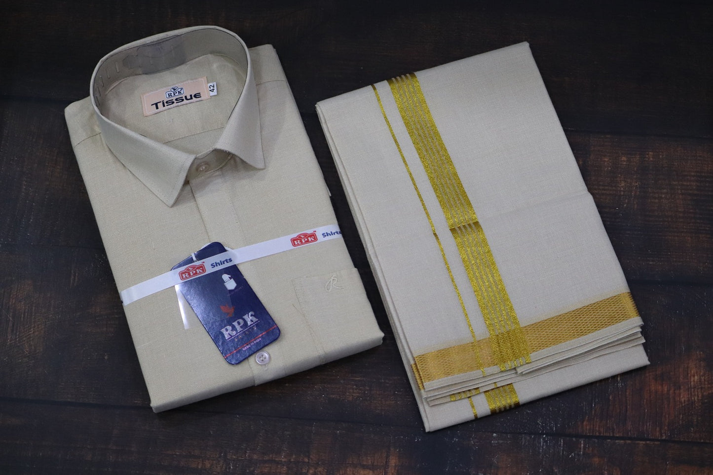 Tissue Deluxe Gold Matching Set
