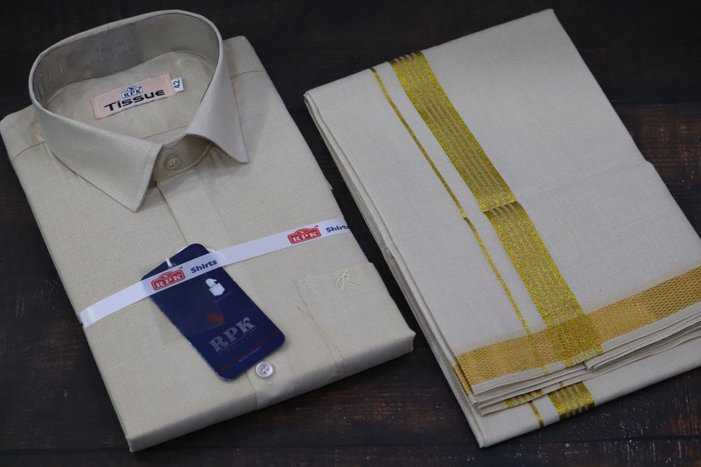 Tissue Deluxe Gold Matching Set