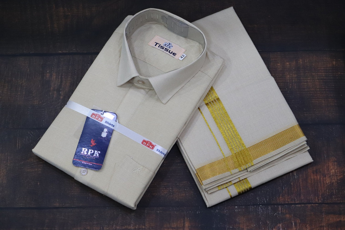 Tissue Deluxe Gold Matching Set