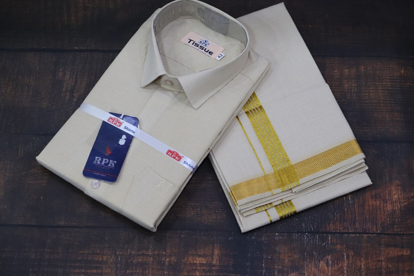 Tissue Deluxe Gold Matching Set