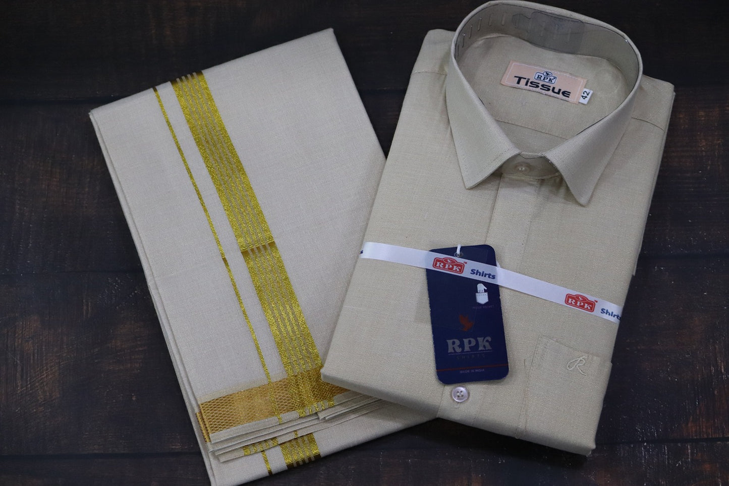 Tissue Deluxe Gold Matching Set