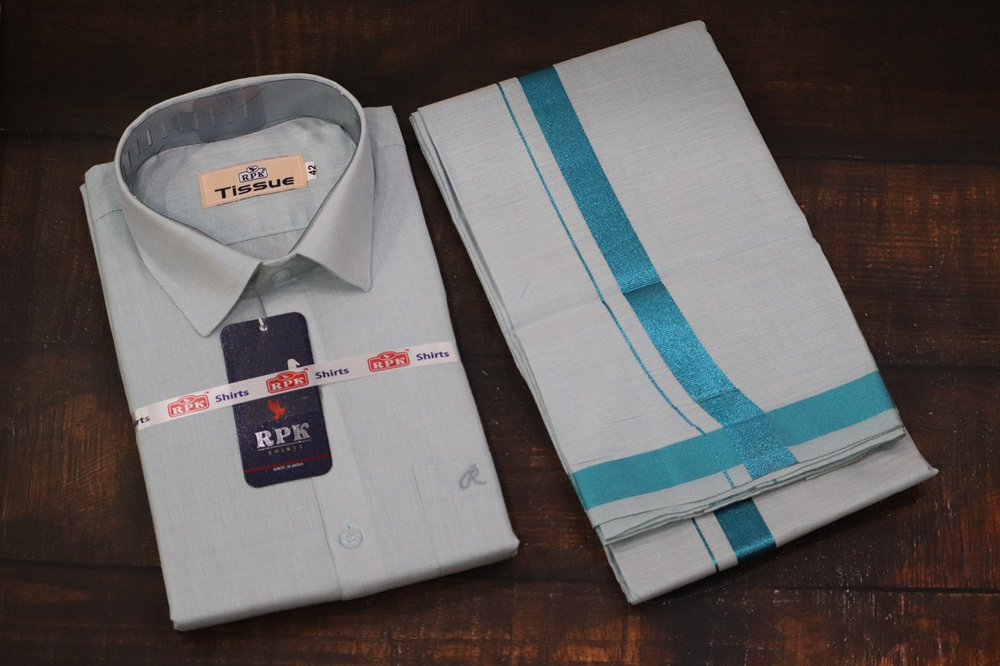 Tissue Deluxe Blue Matching Set