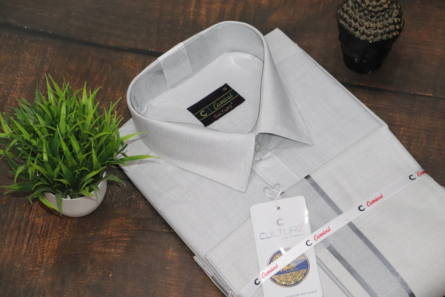 Tissue Steel Grey Matching Set