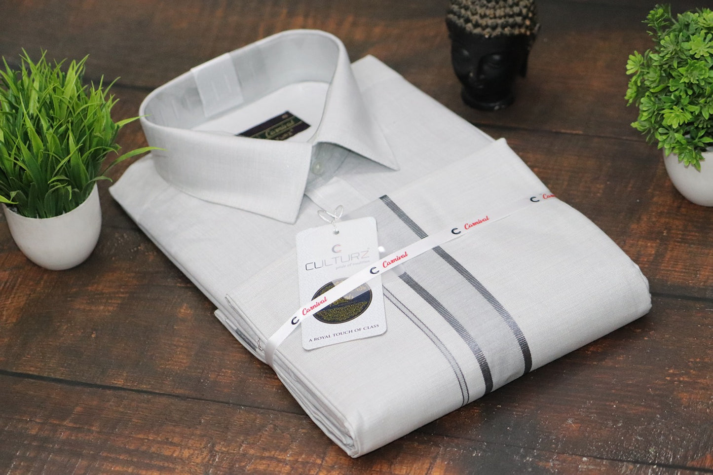Tissue Steel Grey Matching Set