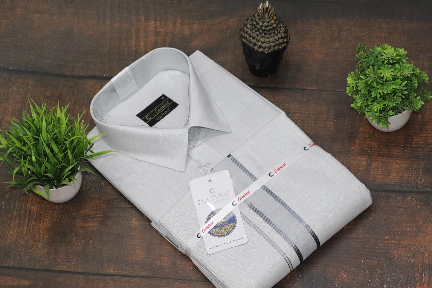 Tissue Steel Grey Matching Set