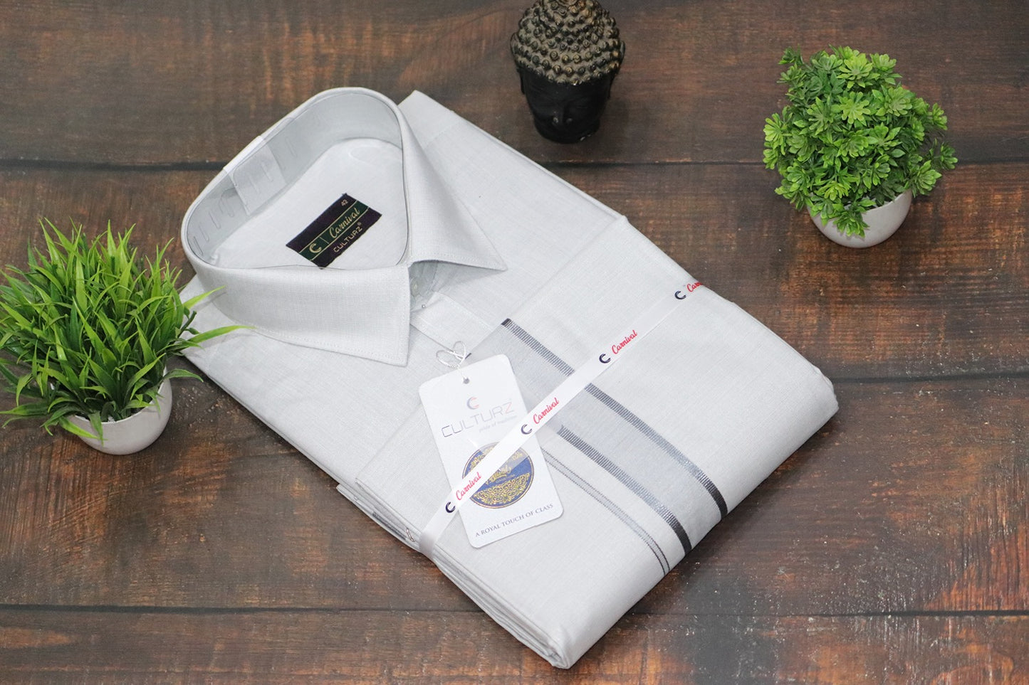 Tissue Steel Grey Matching Set