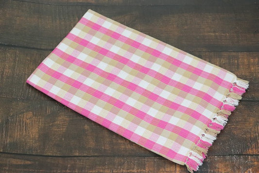 Bigboss Colour Checked Towel (Size 30x60)