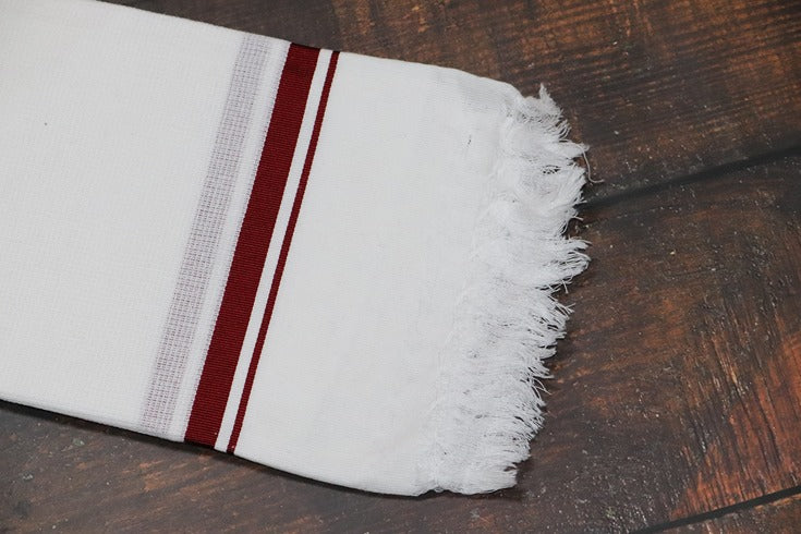 GaneshBrand White Towel - 3 Towel Combo(Size 27x54)