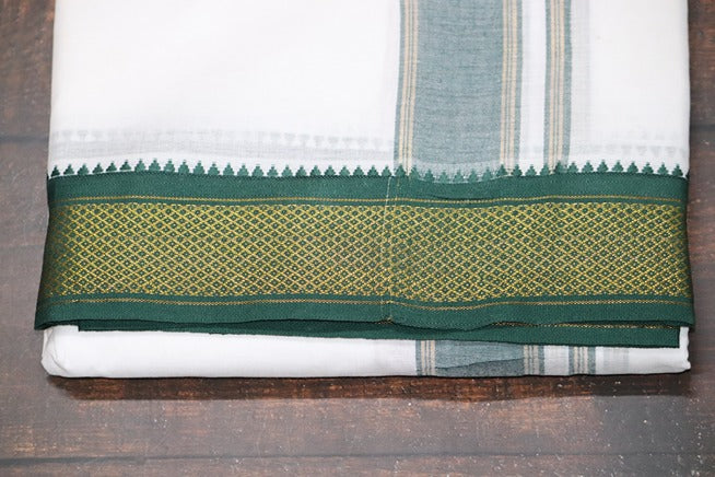 Mayilkann (10 kann) Panchakacham Dhoti - 9x5 (6.30mtr)