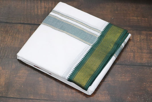 Mayilkann (10 kann) Panchakacham Dhoti - 9x5 (6.30mtr)