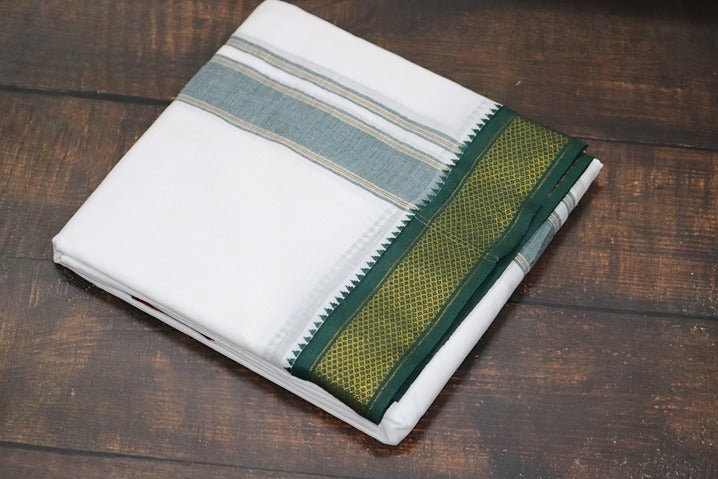 Mayilkann (10 kann) Panchakacham Dhoti - 9x5 (6.30mtr)