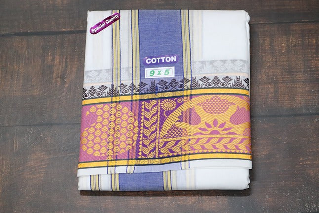 Hilook Panchakacham Dhoti - 9x5 (6.30mtr)
