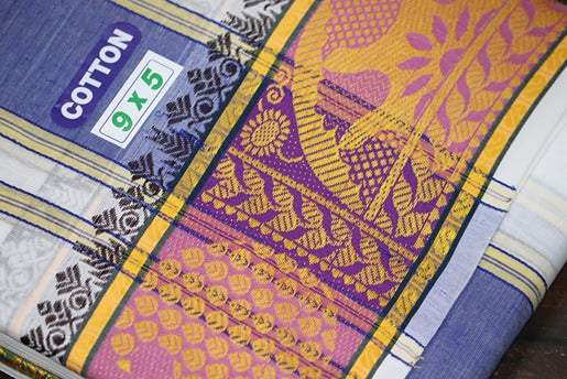 Hilook Panchakacham Dhoti - 9x5 (6.30mtr)